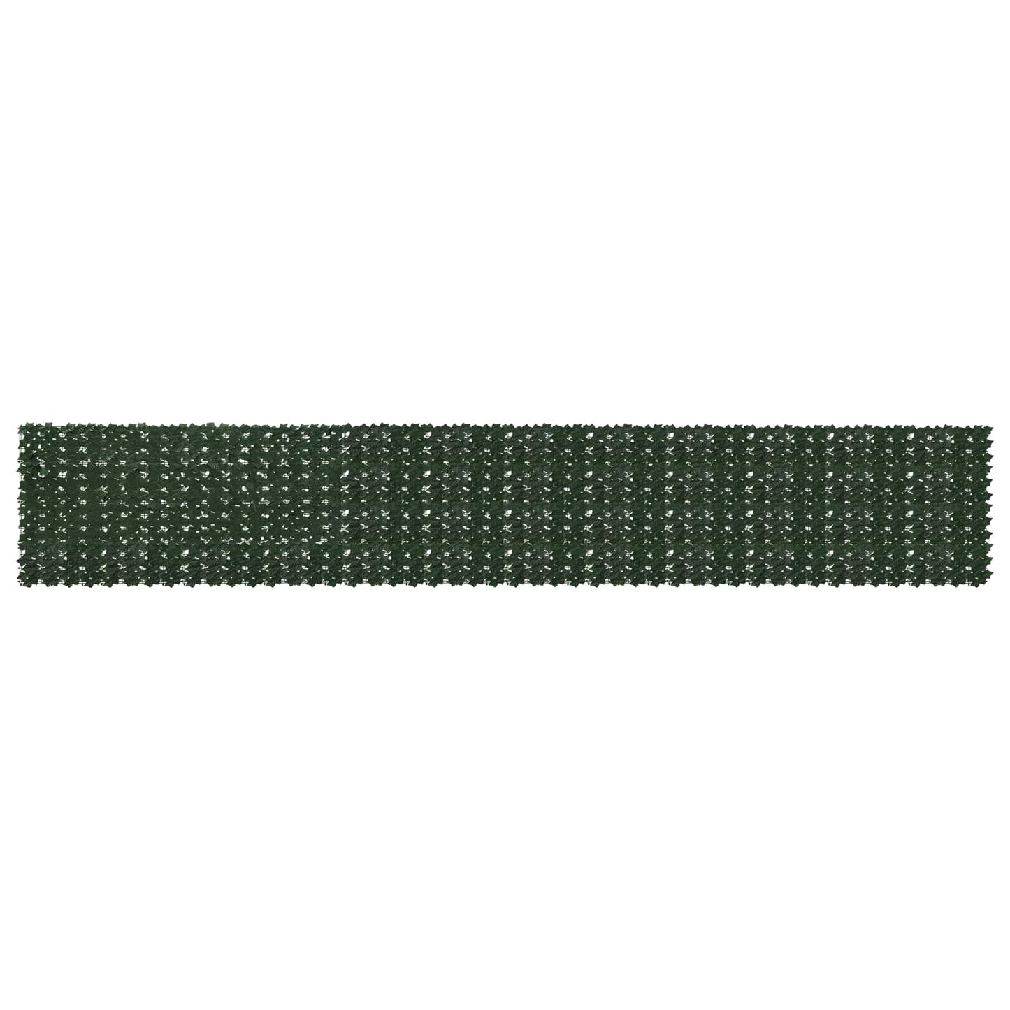 vidaXL Balcony Screen with Leaves Dark Green 600 x 100 cm