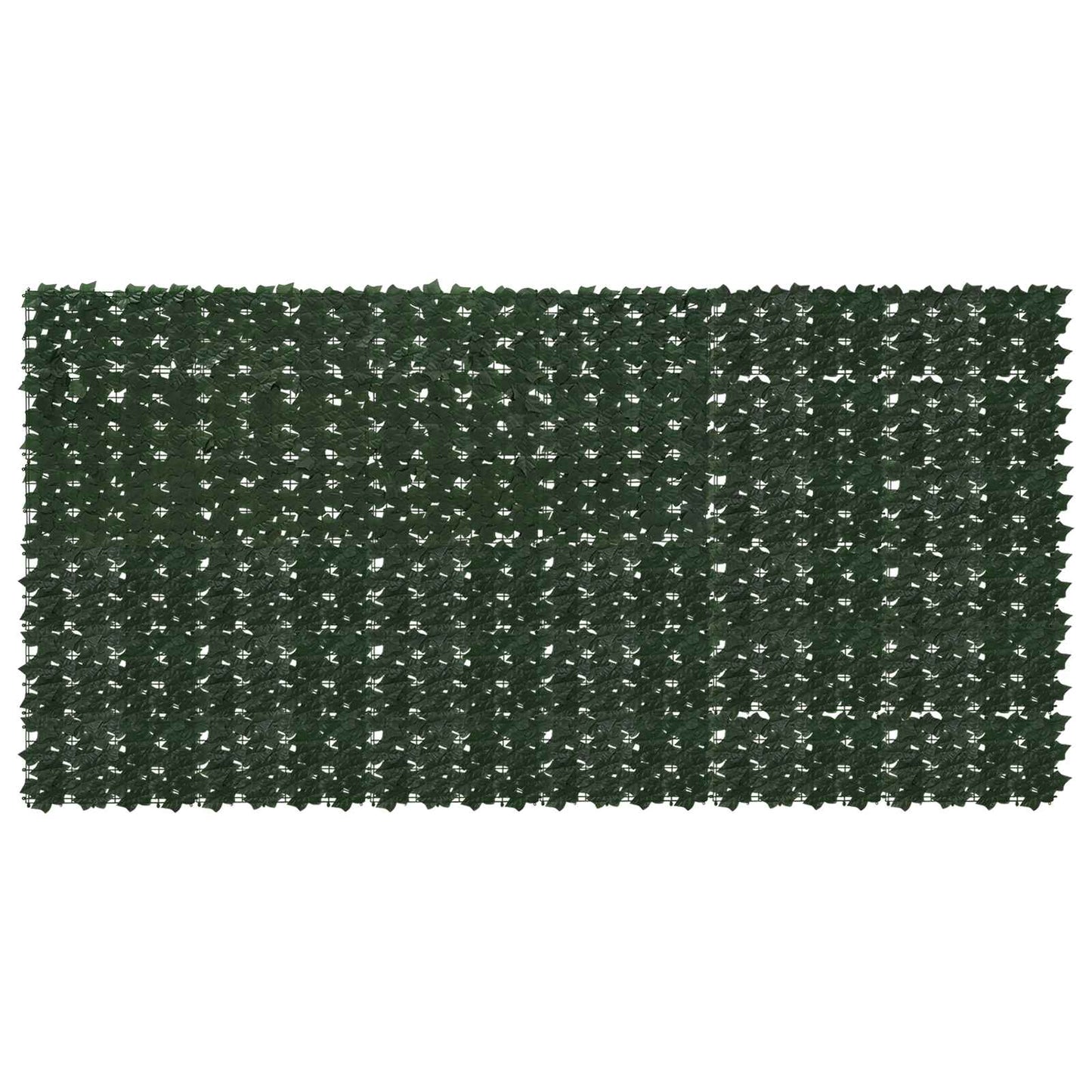 vidaXL Balcony Screen with Leaves Dark Green 300 x 150 cm