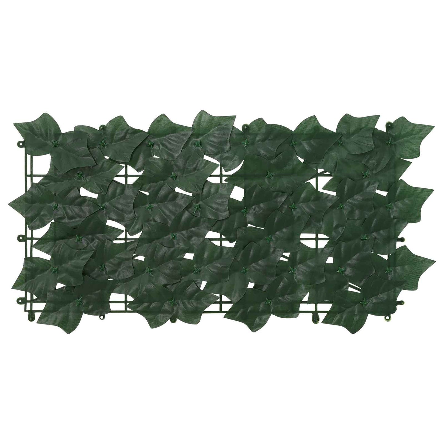 vidaXL Balcony Screen with Leaves Dark Green 500 x 150 cm