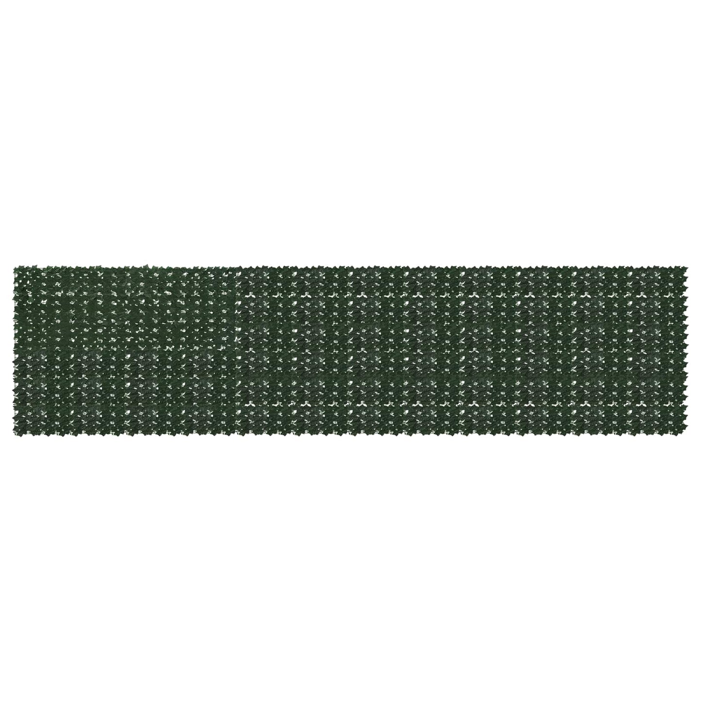 vidaXL Balcony Screen with Leaves Dark Green 600 x 150 cm