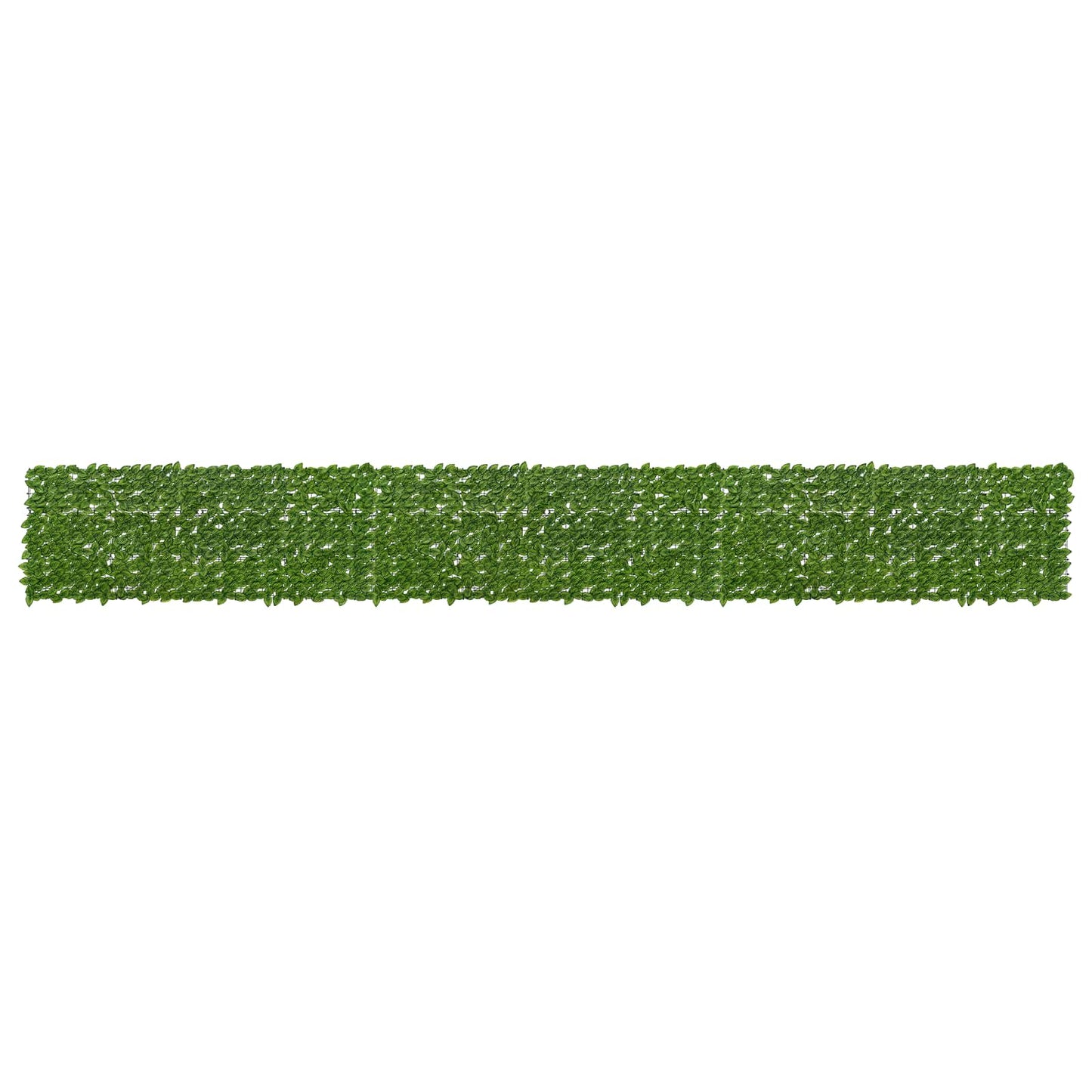vidaXL Balcony Screen with Leaves Green and Yellow 600 x 75 cm