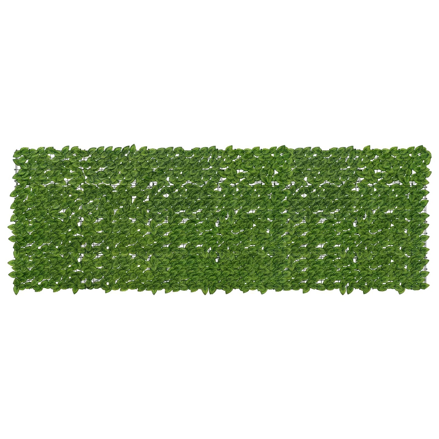 vidaXL Balcony Screen with Leaves Green and Yellow 300 x 100 cm