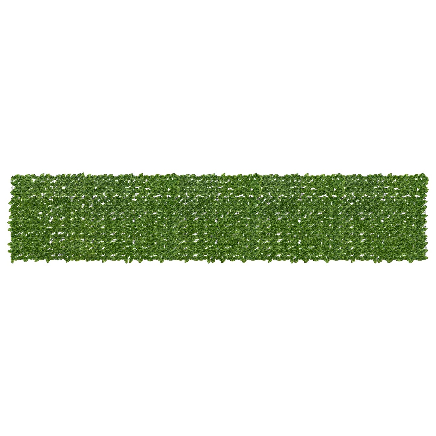 vidaXL Balcony Screen with Leaves Green and Yellow 500 x 100 cm