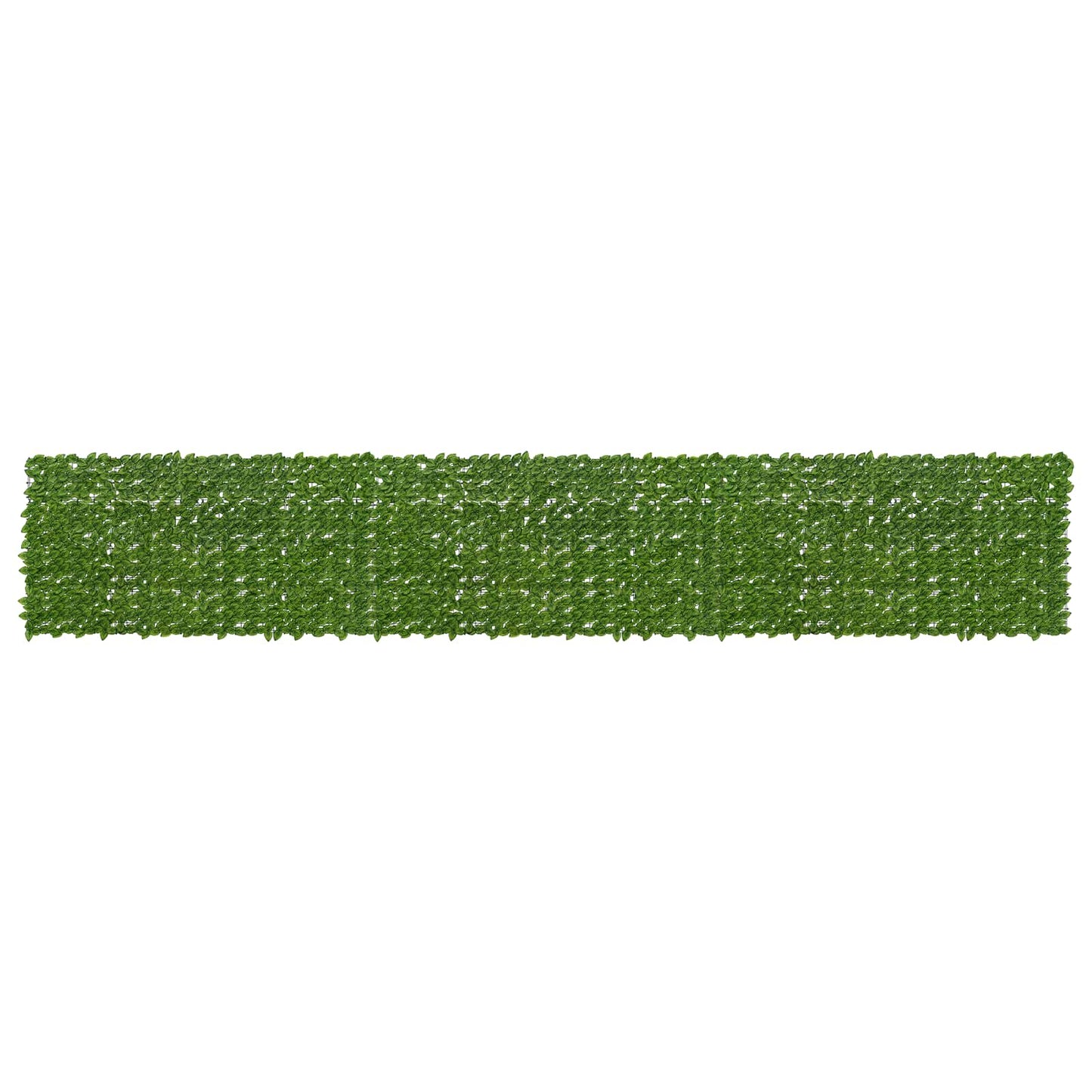 vidaXL Balcony Screen with Leaves Green and Yellow 600 x 100 cm