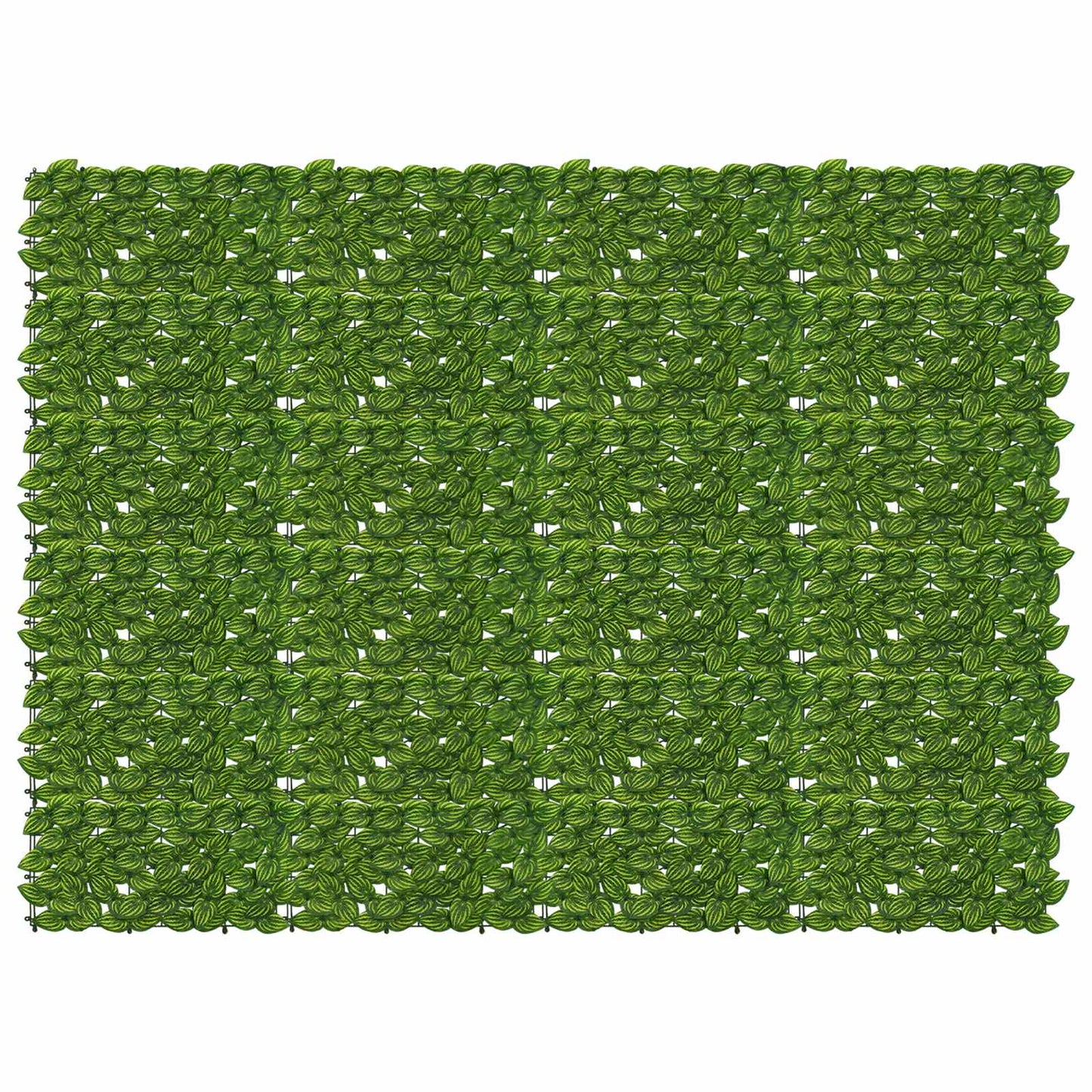 vidaXL Balcony Screen with Leaves Green and Yellow 200 x 150 cm
