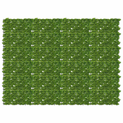 vidaXL Balcony Screen with Leaves Green and Yellow 200 x 150 cm