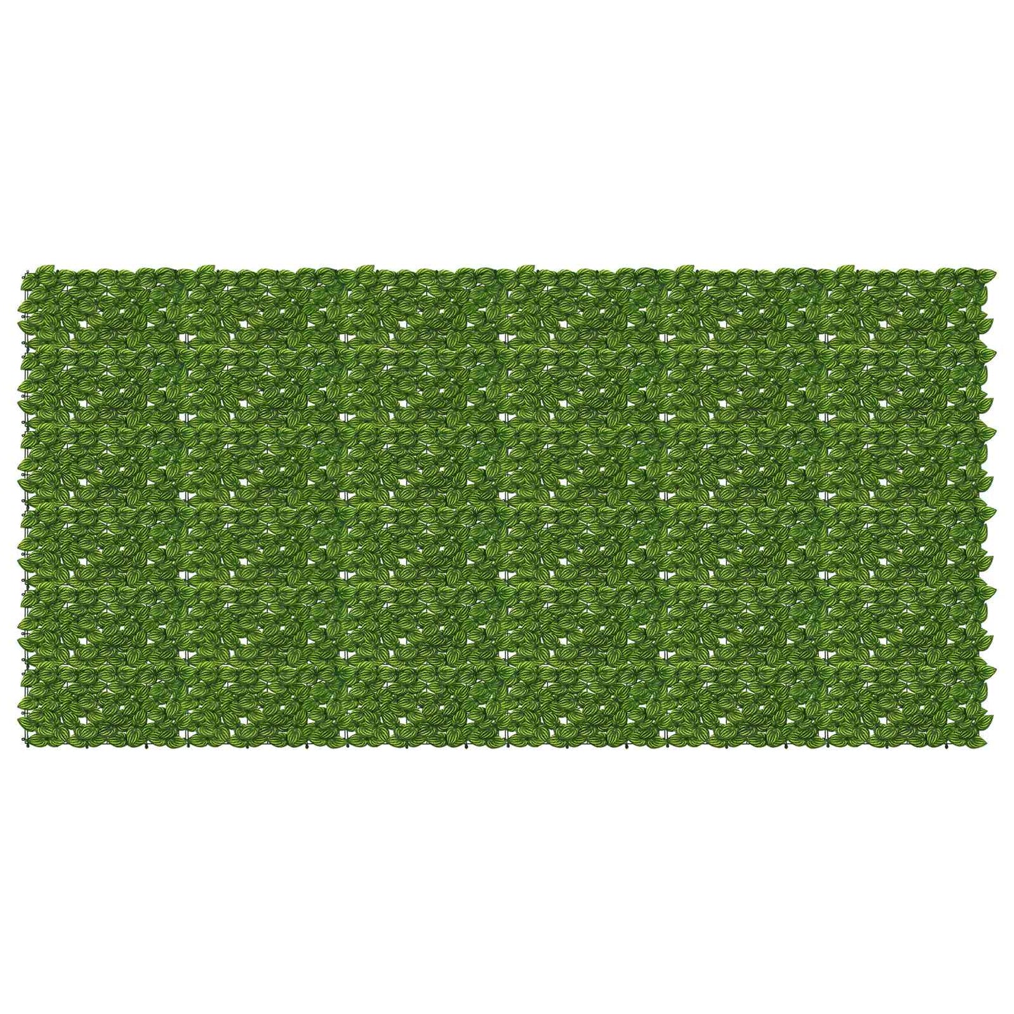 vidaXL Balcony Screen with Leaves Green and Yellow 300 x 150 cm