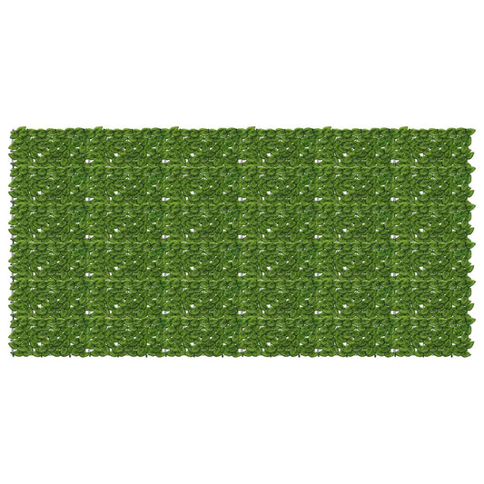 vidaXL Balcony Screen with Leaves Green and Yellow 300 x 150 cm