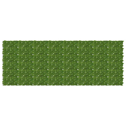 vidaXL Balcony Screen with Leaves Green and Yellow 400 x 150 cm