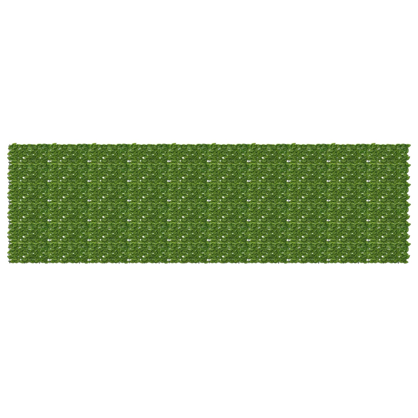 vidaXL Balcony Screen with Leaves Green and Yellow 500 x 150 cm