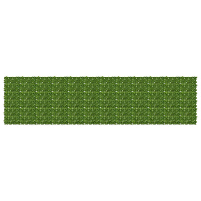 vidaXL Balcony Screen with Leaves Green and Yellow 600 x 150 cm