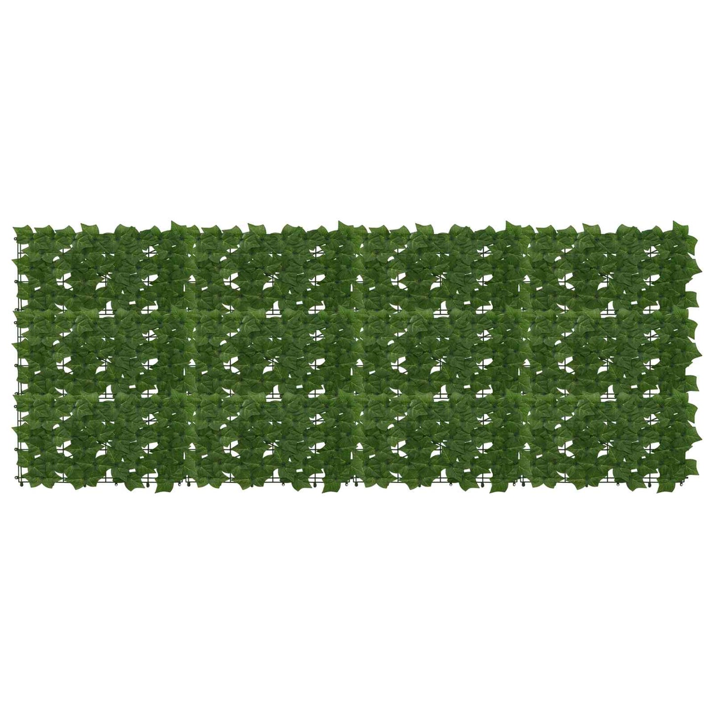vidaXL Balcony Screen with Leaves Green 200 x 75 cm