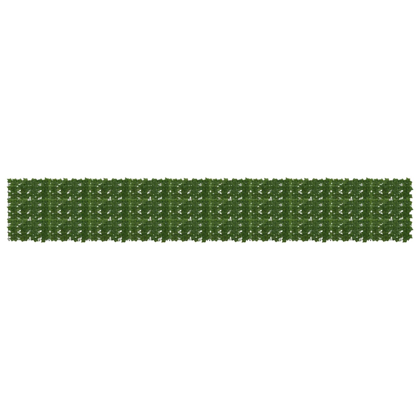 vidaXL Balcony Screen with Leaves Green 500 x 75 cm