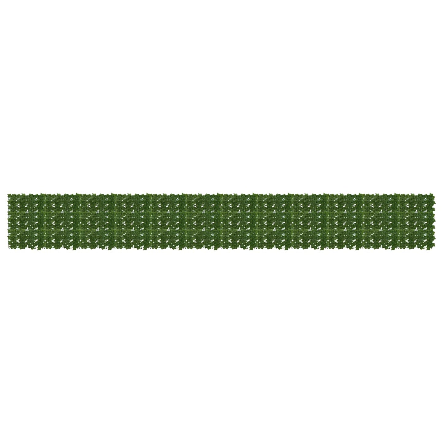 vidaXL Balcony Screen with Leaves Green 600 x 75 cm