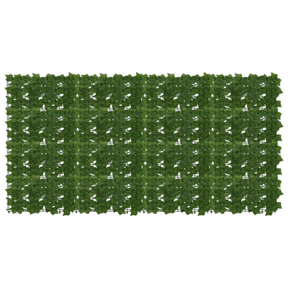 vidaXL Balcony Screen with Leaves Green 200 x 100 cm