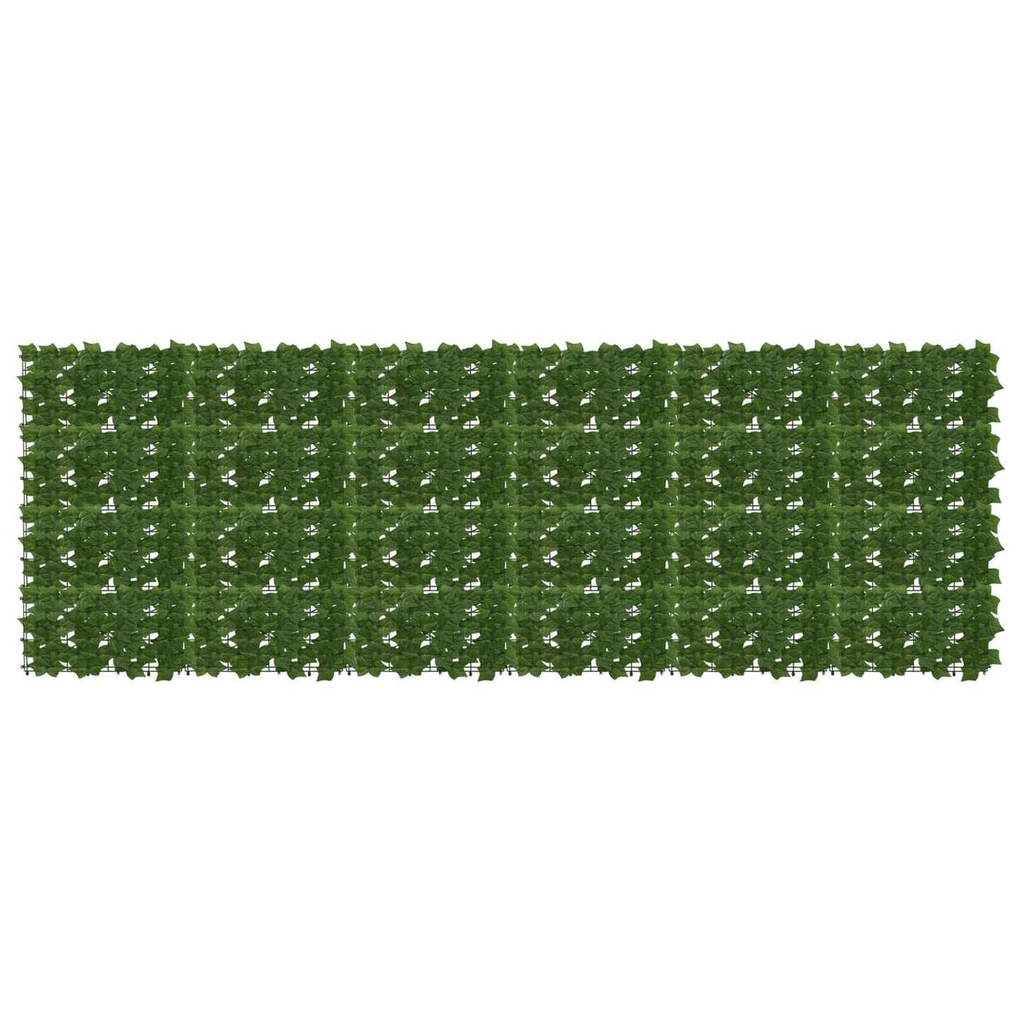 vidaXL Balcony Screen with Leaves Green 300 x 100 cm