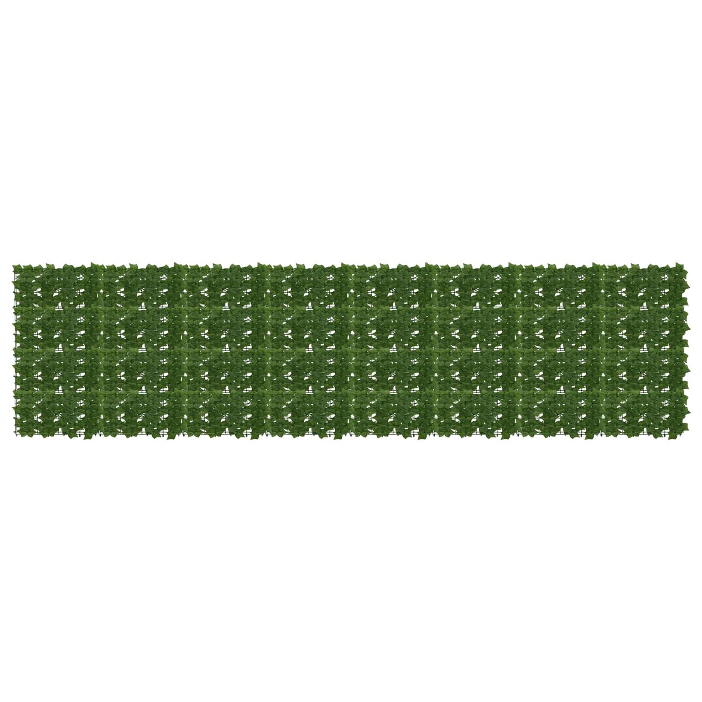 vidaXL Balcony Screen with Leaves Green 400 x 100 cm