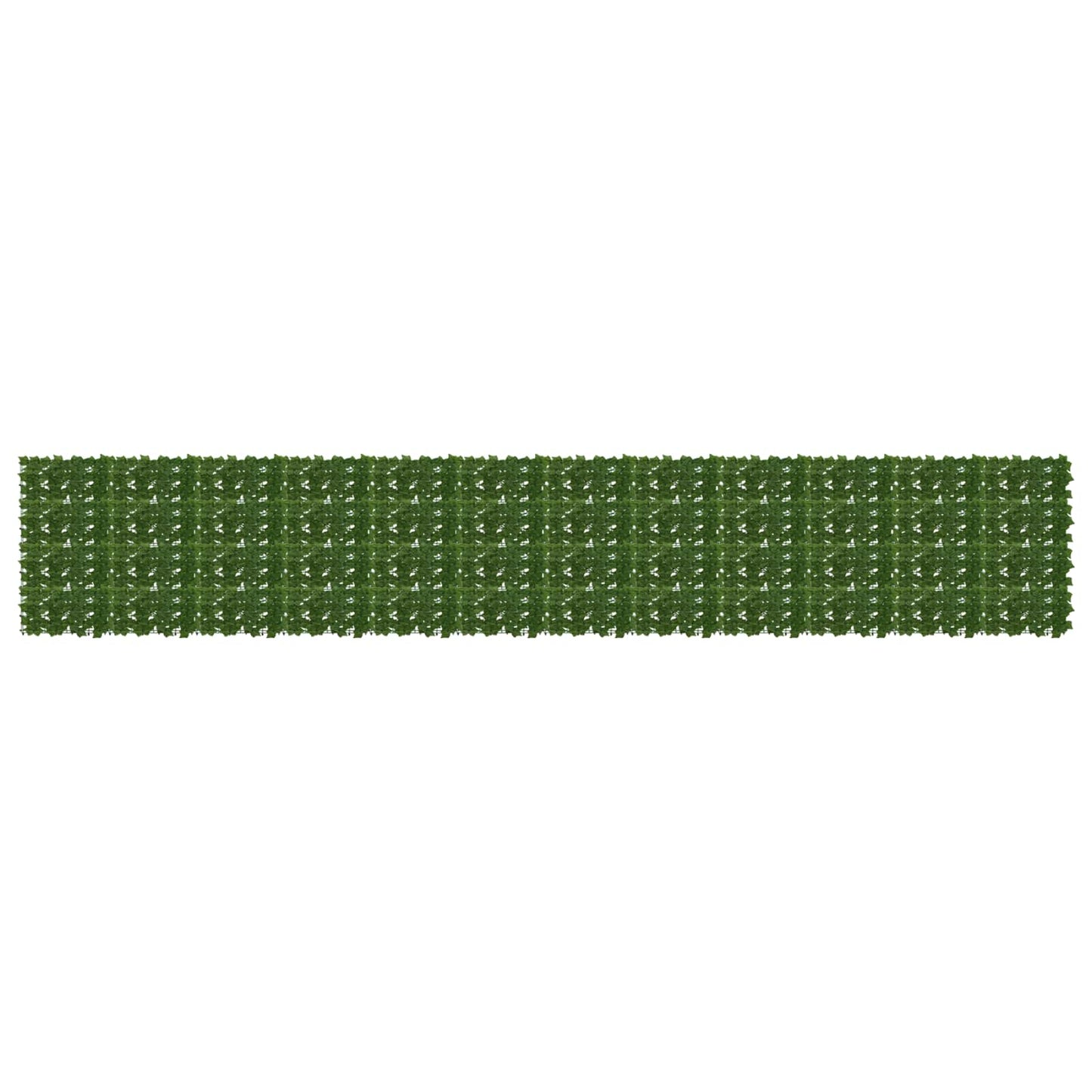 vidaXL Balcony Screen with Leaves Green 600 x 100 cm