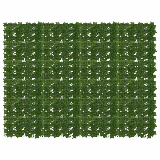 vidaXL Balcony Screen with Leaves Green 200 x 150 cm
