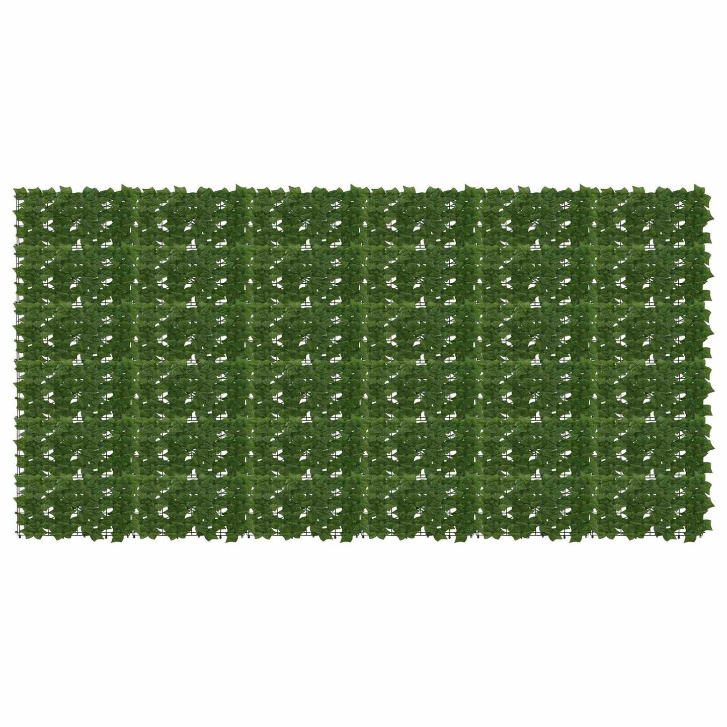 vidaXL Balcony Screen with Leaves 300 x 150 cm Polyethylene and Fabric