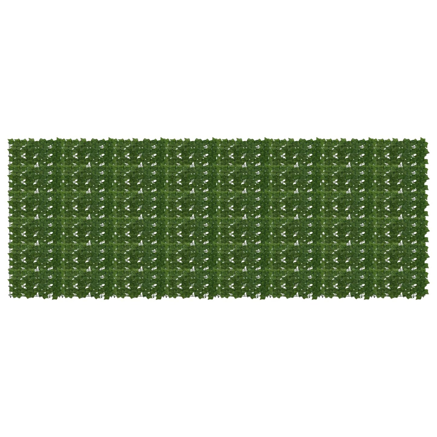vidaXL Balcony Screen with Leaves Green 400 x 150 cm