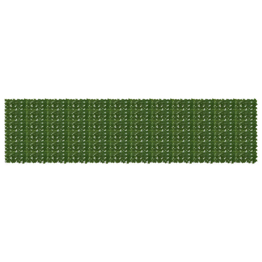 vidaXL Balcony Screen with Leaves Green 600 x 150 cm