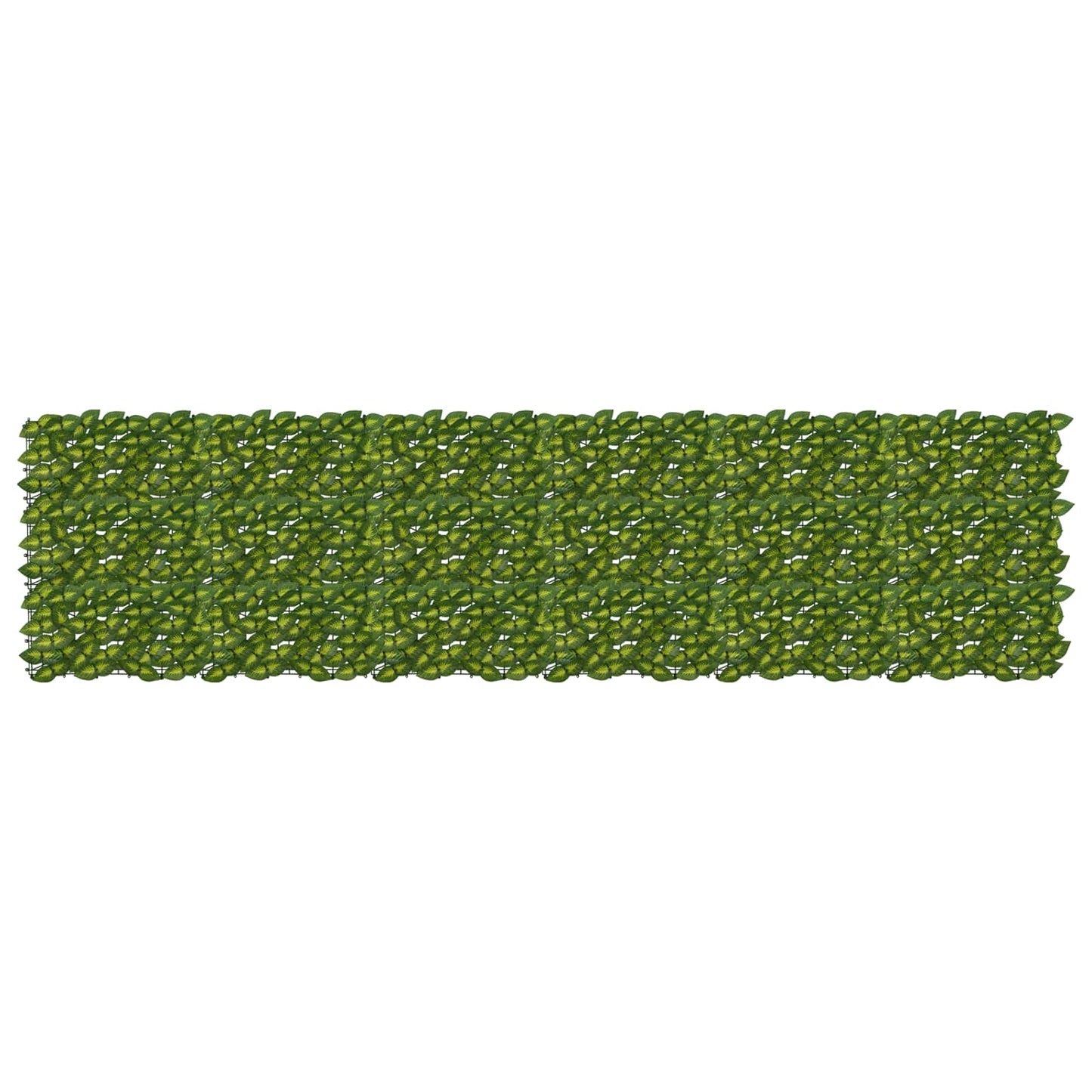 vidaXL Balcony Screen with Leaves Green and Yellow 300 x 75 cm