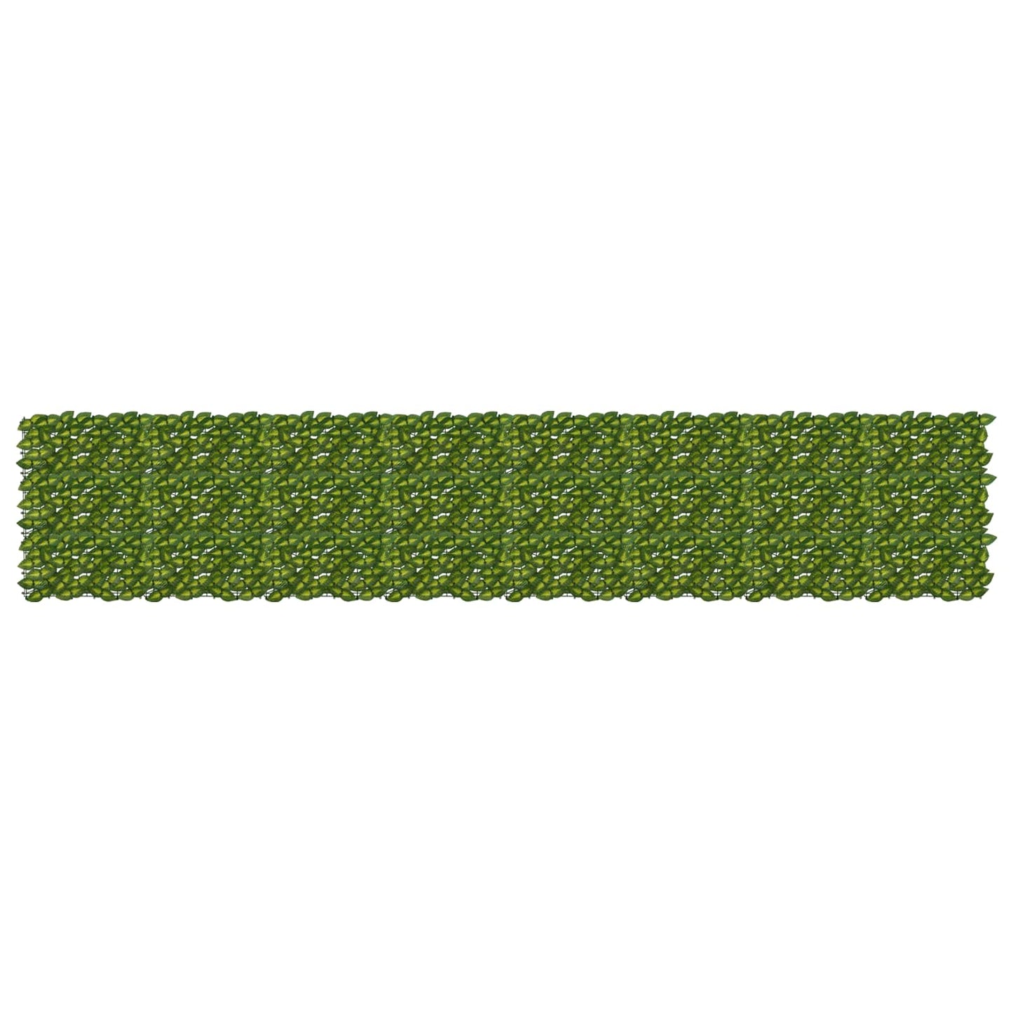 vidaXL Balcony Screen with Leaves Green and Yellow 400 x 75 cm