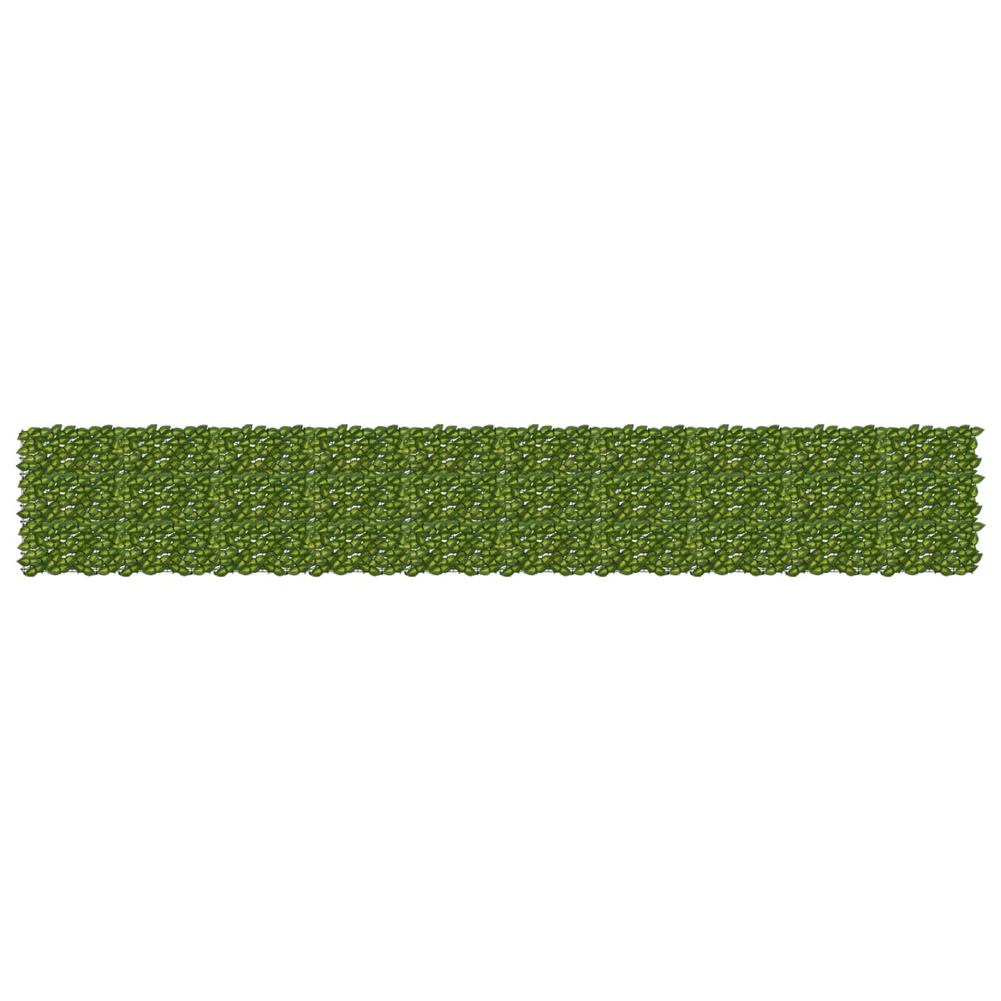 vidaXL Balcony Screen with Leaves Green and Yellow 500 x 75 cm