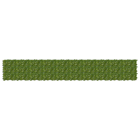 vidaXL Balcony Screen with Leaves Green and Yellow 500 x 75 cm
