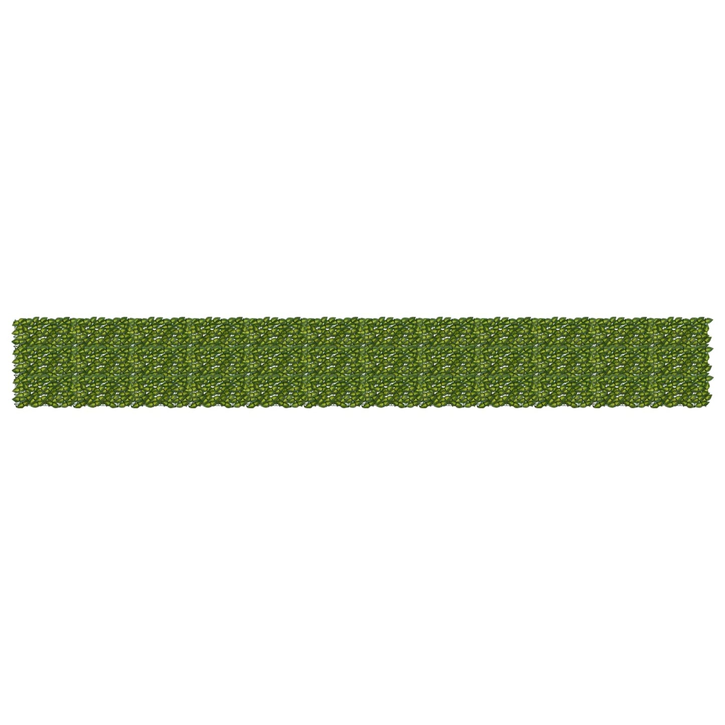 vidaXL Balcony Screen with Leaves Green and Yellow 600 x 75 cm