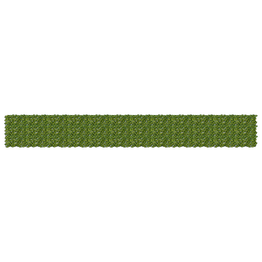 vidaXL Balcony Screen with Leaves Green and Yellow 600 x 75 cm