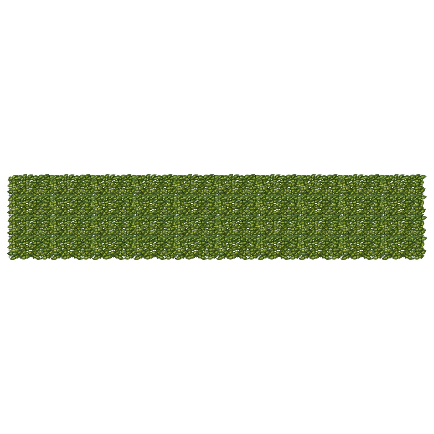 vidaXL Balcony Screen with Leaves Green and Yellow 500 x 100 cm