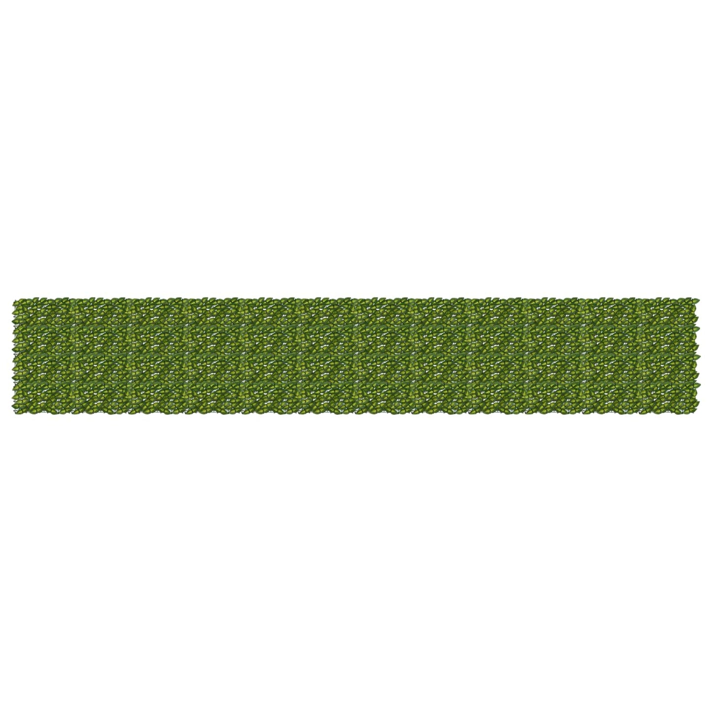 vidaXL Balcony Screen with Leaves Green and Yellow 600 x 100 cm