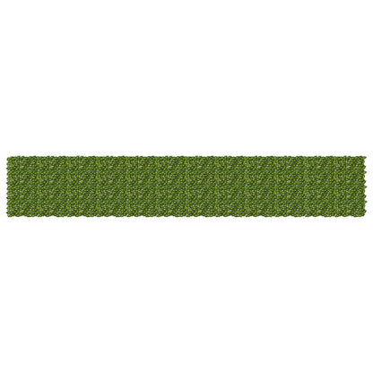 vidaXL Balcony Screen with Leaves Green and Yellow 600 x 100 cm