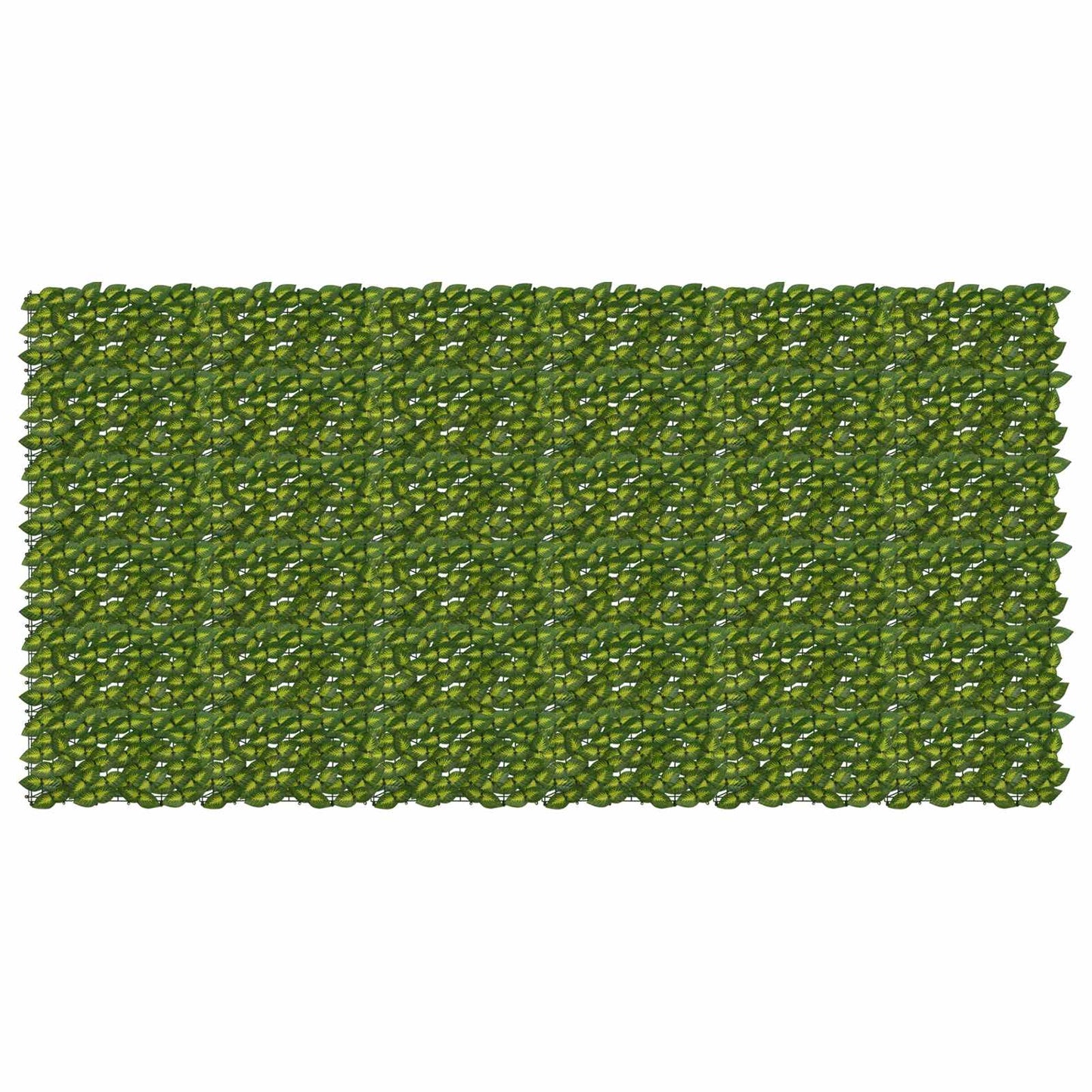 vidaXL Balcony Screen with Leaves Green and Yellow 300 x 150 cm