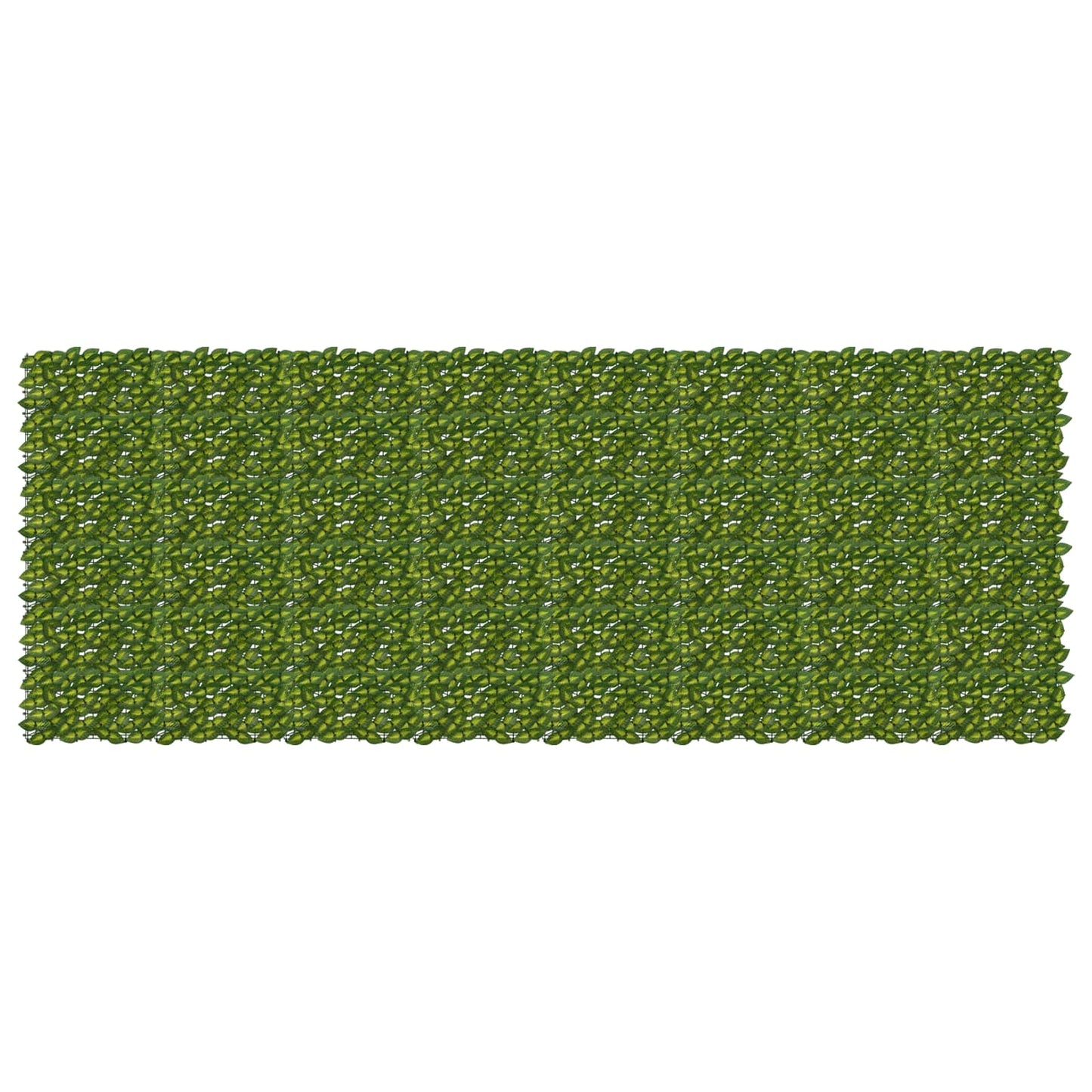 vidaXL Balcony Screen with Leaves Green and Yellow 400 x 150 cm