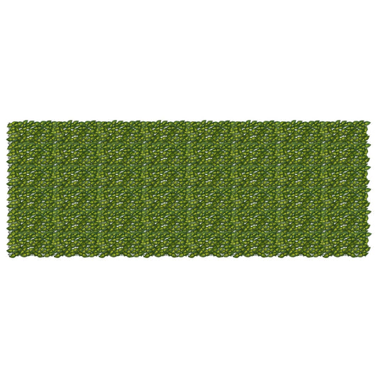 vidaXL Balcony Screen with Leaves Green and Yellow 400 x 150 cm