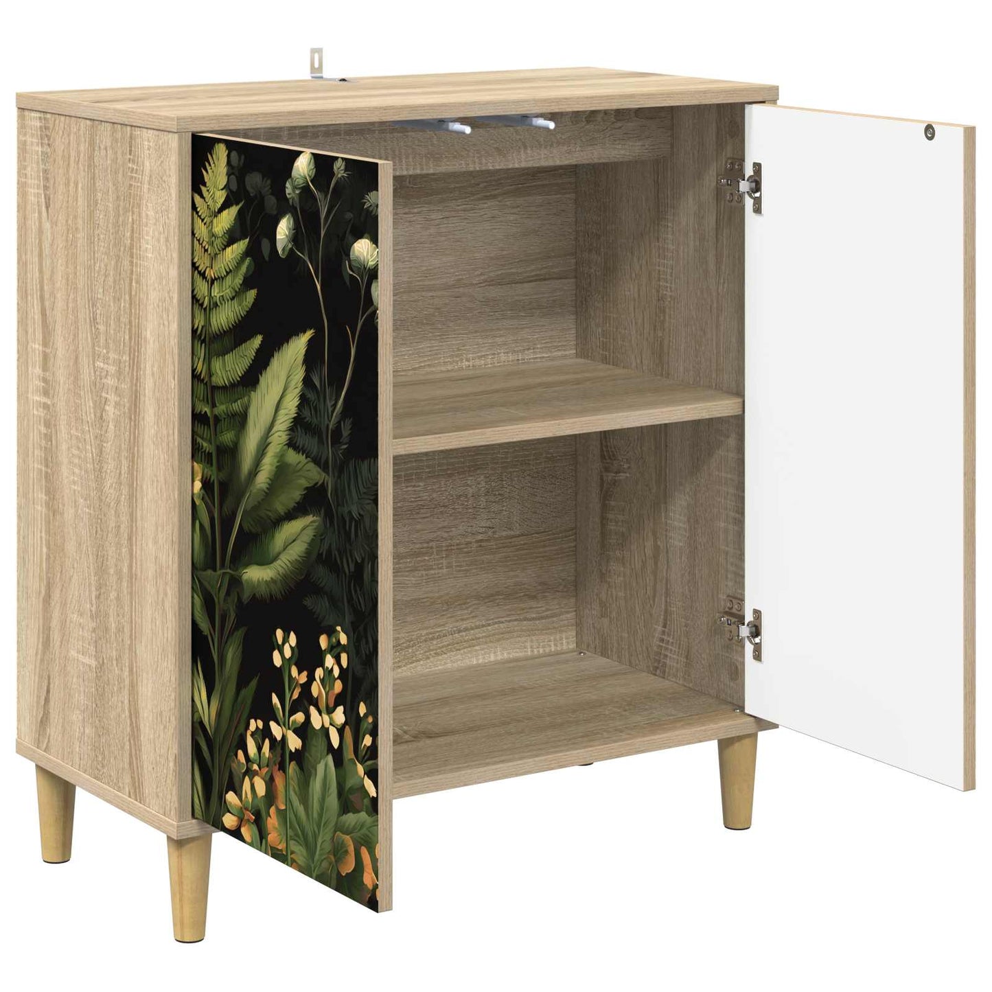 vidaXL Sideboard RHENEN Sonoma 69 x 33 x 75 cm Engineered Wood