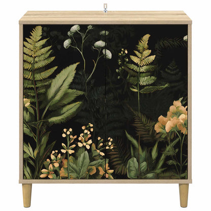 vidaXL Sideboard RHENEN Sonoma 69 x 33 x 75 cm Engineered Wood