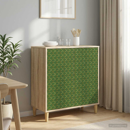 vidaXL Sideboard GELEEN Sonoma 69 x 33 x 75 cm Engineered Wood