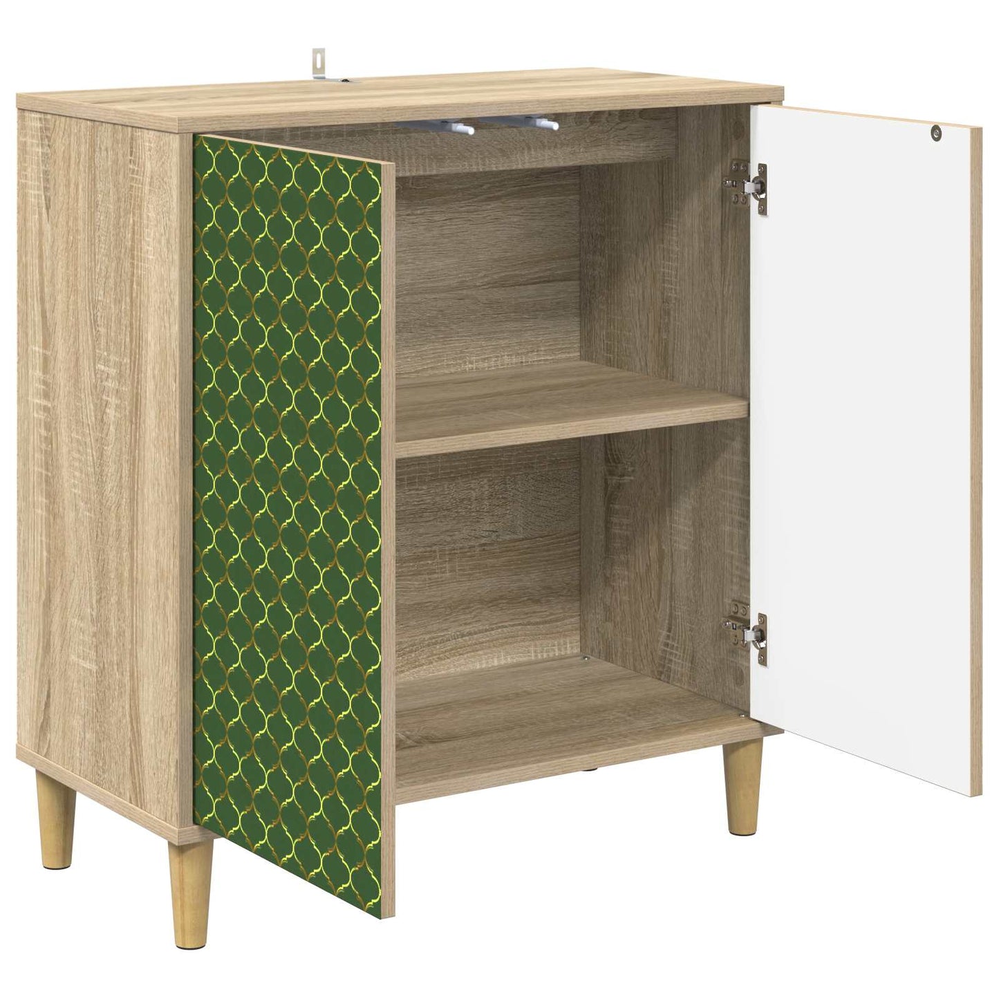 vidaXL Sideboard GELEEN Sonoma 69 x 33 x 75 cm Engineered Wood
