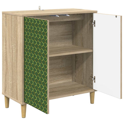 vidaXL Sideboard GELEEN Sonoma 69 x 33 x 75 cm Engineered Wood