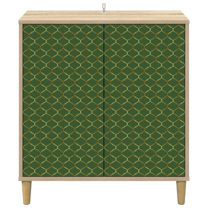 vidaXL Sideboard GELEEN Sonoma 69 x 33 x 75 cm Engineered Wood
