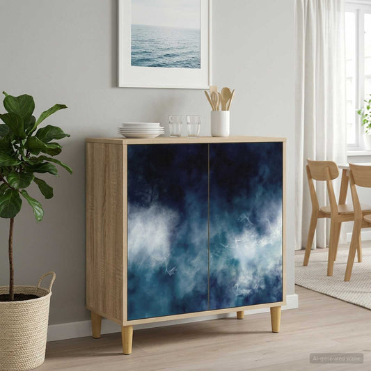 vidaXL Sideboard RAALTE Sonoma 69 x 33 x 75 cm Engineered Wood