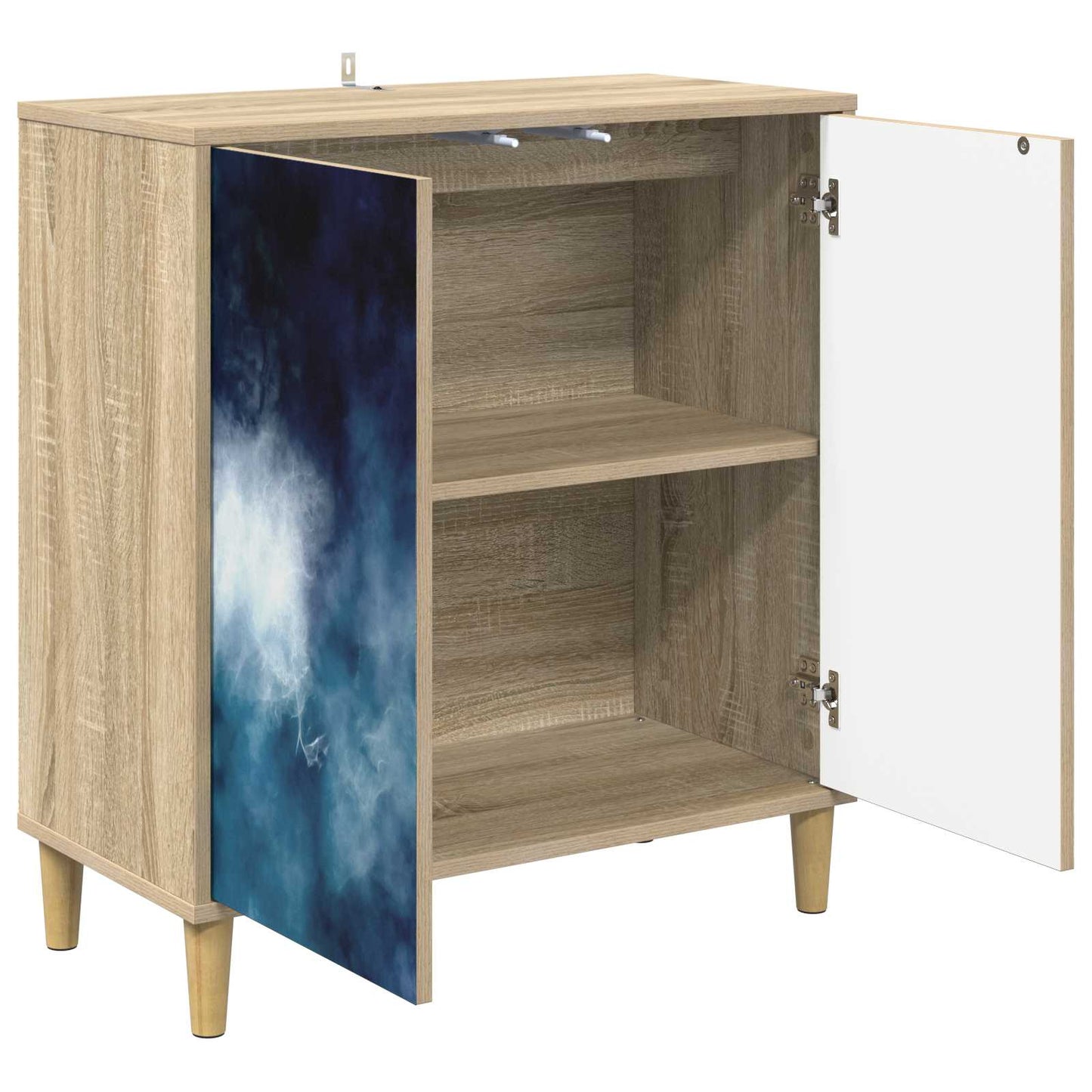 vidaXL Sideboard RAALTE Sonoma 69 x 33 x 75 cm Engineered Wood