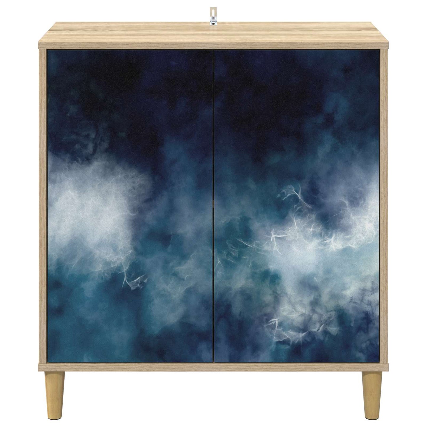 vidaXL Sideboard RAALTE Sonoma 69 x 33 x 75 cm Engineered Wood