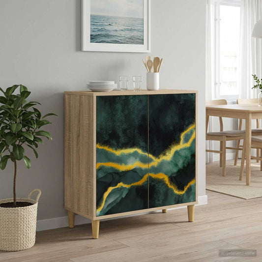 vidaXL Sideboard WIJHE Sonoma 69 x 33 x 75 cm Engineered Wood