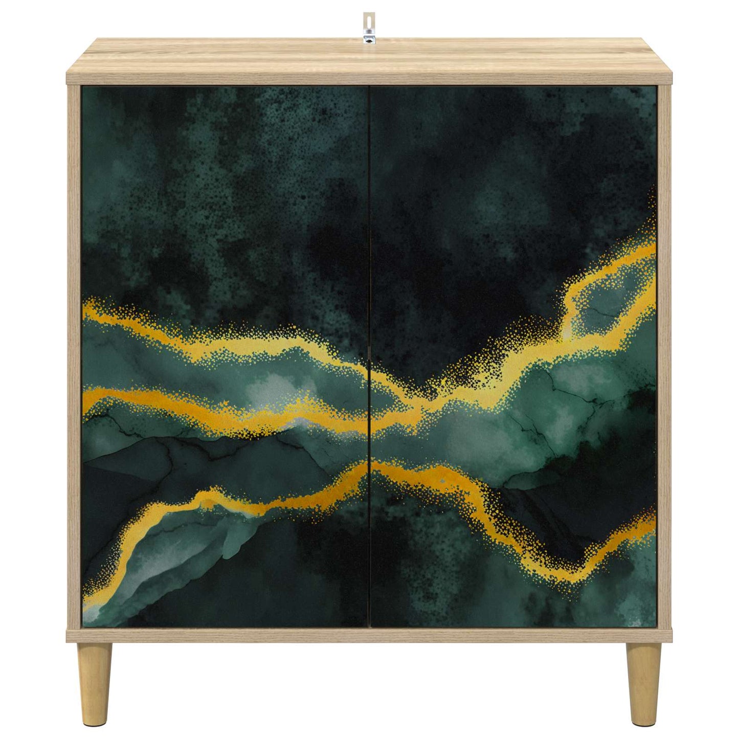 vidaXL Sideboard WIJHE Sonoma 69 x 33 x 75 cm Engineered Wood