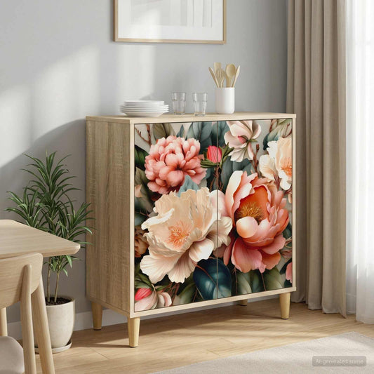 vidaXL Sideboard BORNE Sonoma 69 x 33 x 75 cm Engineered Wood